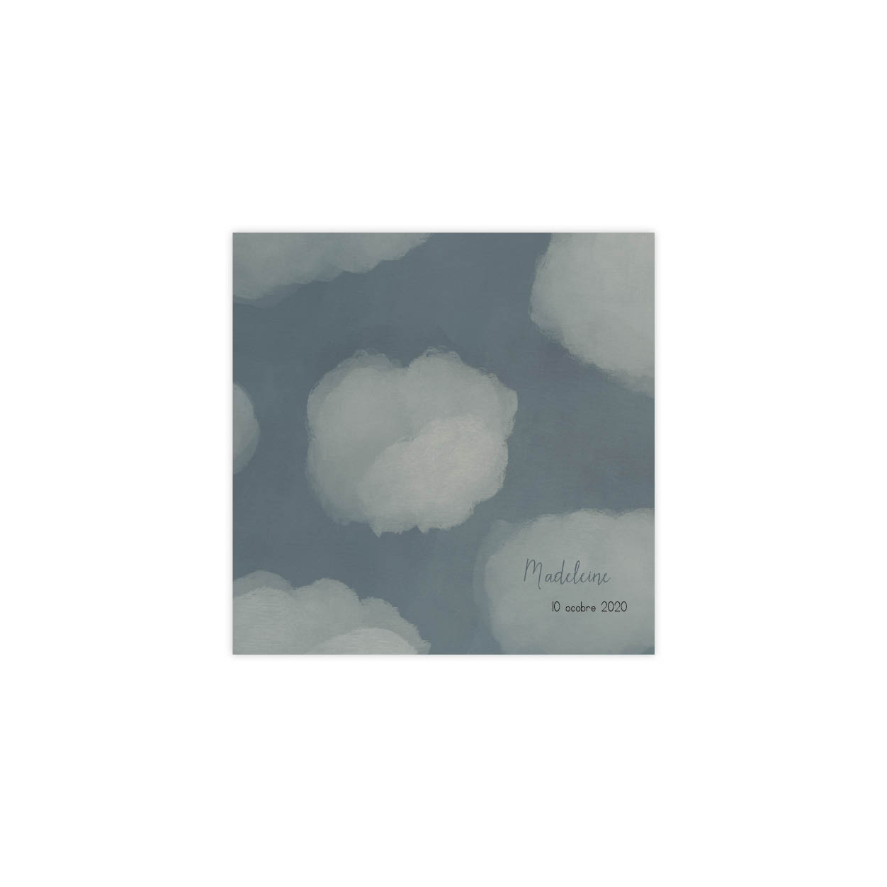 Monsieur Papier - Faire-part naissance Nuages