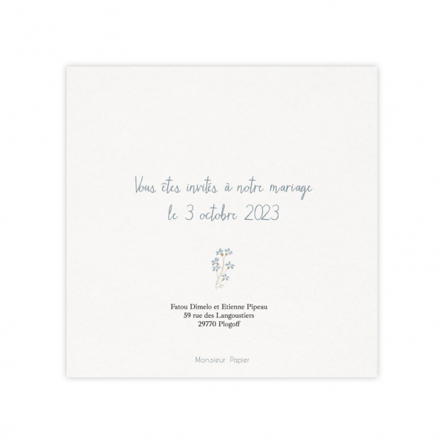 Monsieur Papier - Faire-part mariage Monnaie du pape