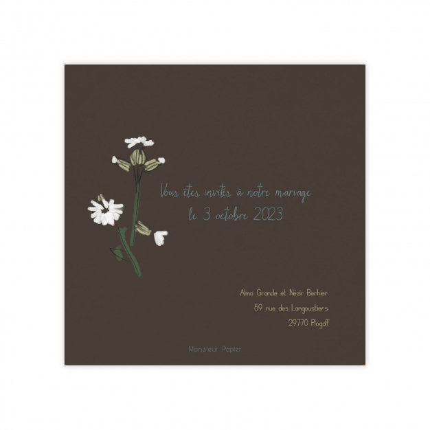 Monsieur Papier - Faire-part mariage Yoru