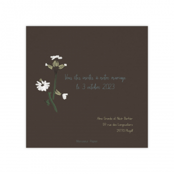 Monsieur Papier - Faire-part mariage Yoru
