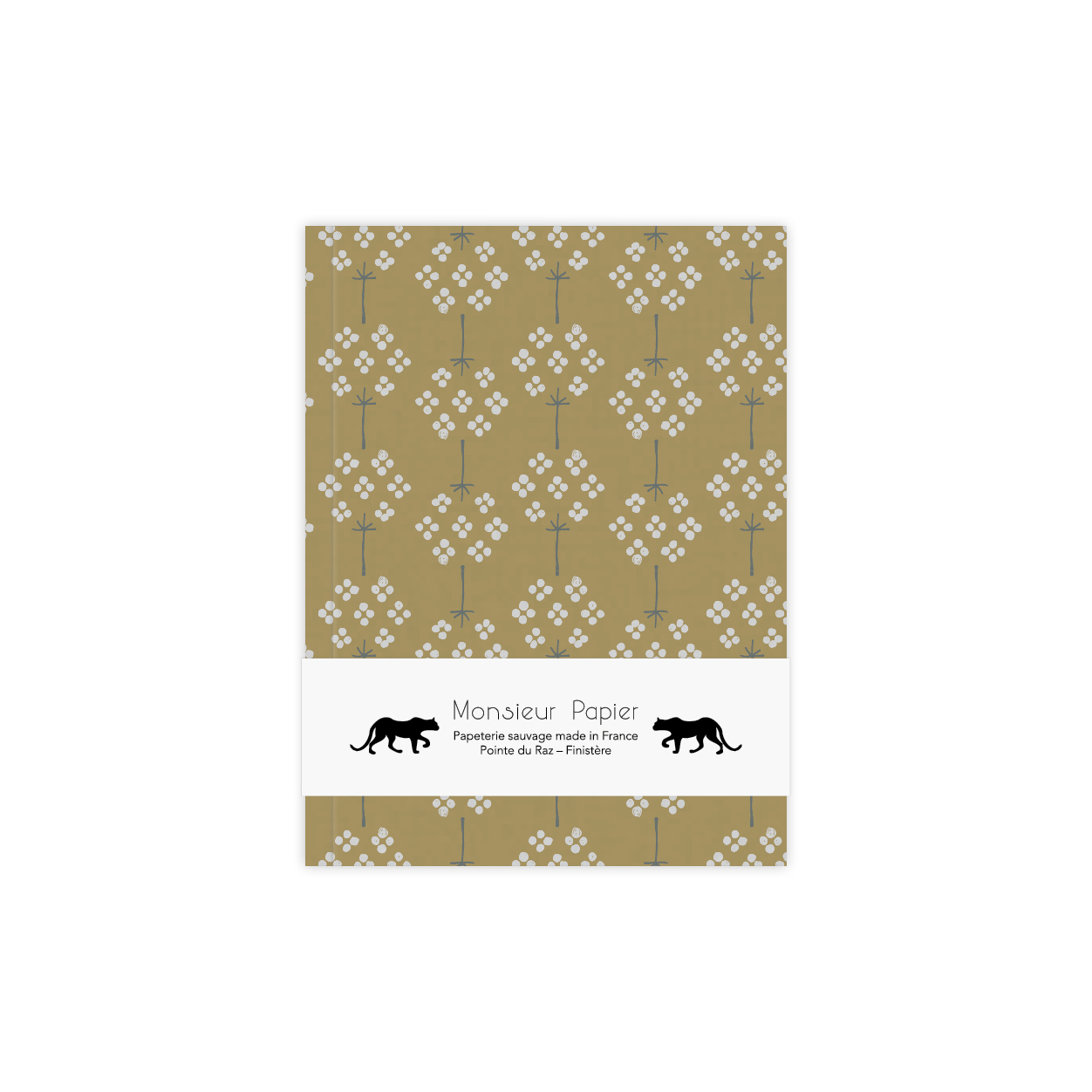 Monsieur Papier - Carnet S Blomkal