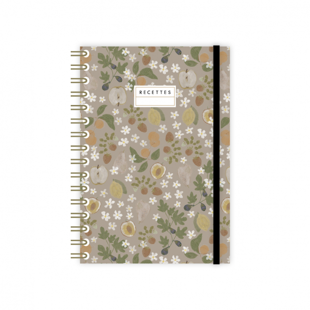 Monsieur Papier - Carnet de recettes Fruits