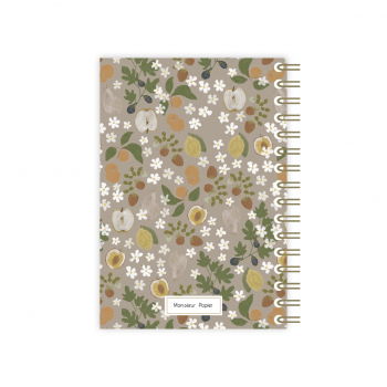 Monsieur Papier - Recipe notebook Fruits