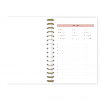 Monsieur Papier - Recipe notebook Fruits