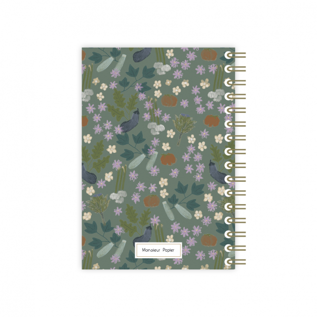 Monsieur Papier - Recipe notebook Légumes