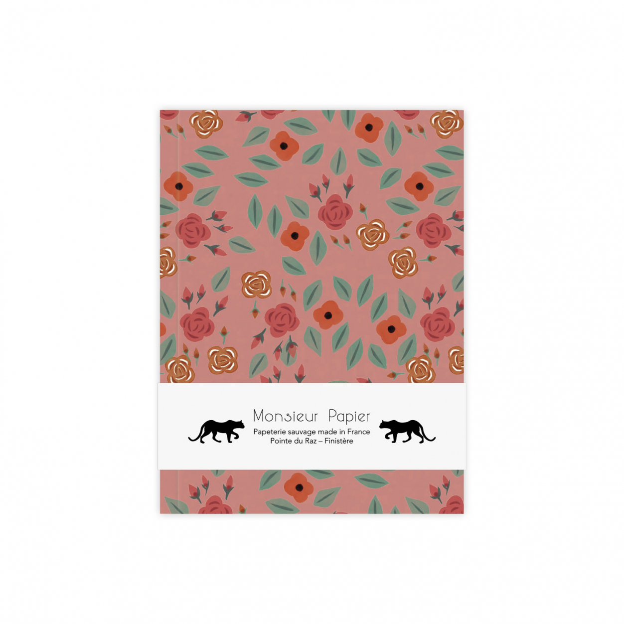 Monsieur Papier - Carnet S Pivoine