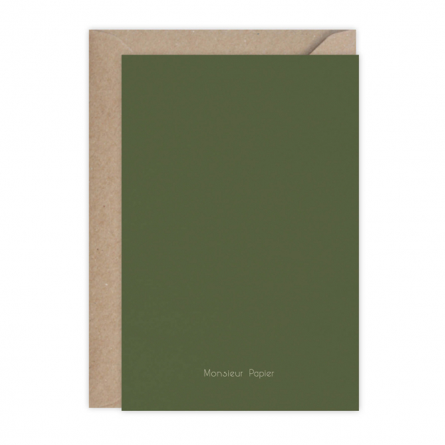 Monsieur Papier - Carte anniversaire Fox