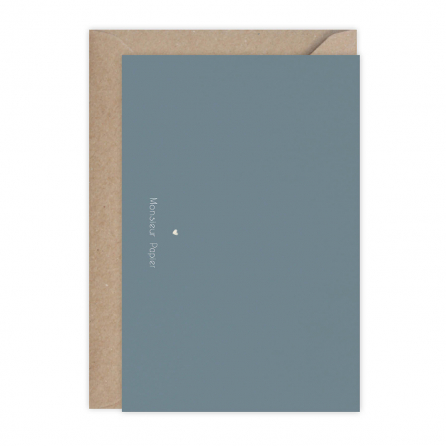 Monsieur Papier - Carte Baiser marin 2