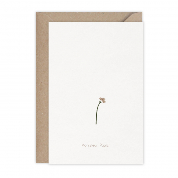 Monsieur Papier - Carte Sorry for your loss