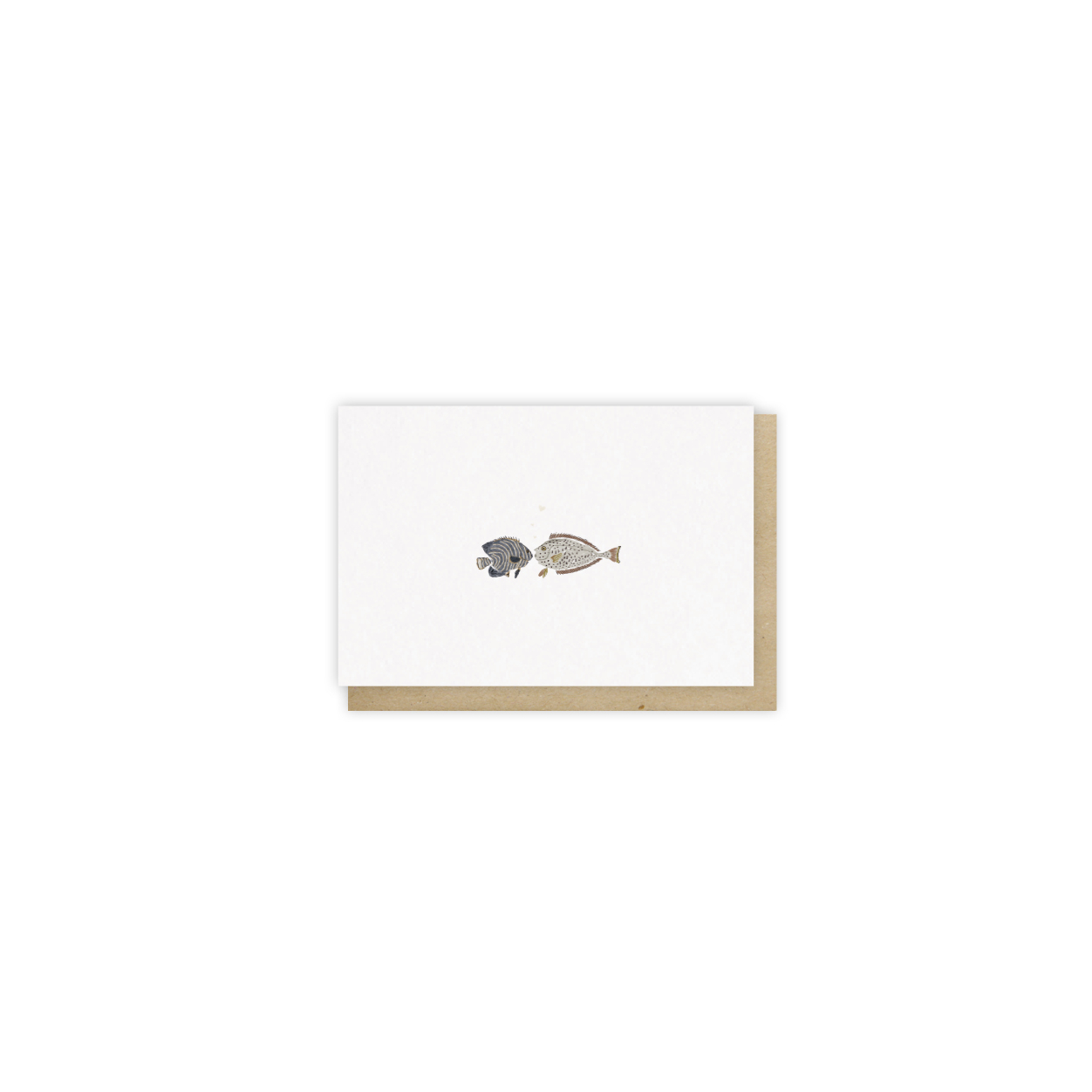Monsieur Papier - Mini card Baiser marin
