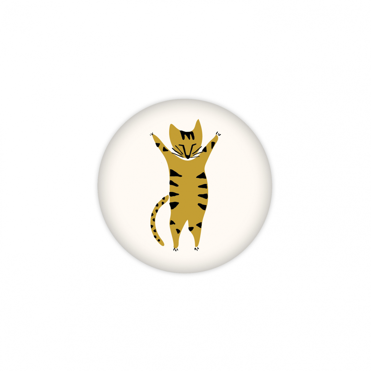 Badge Hello Tiger !
