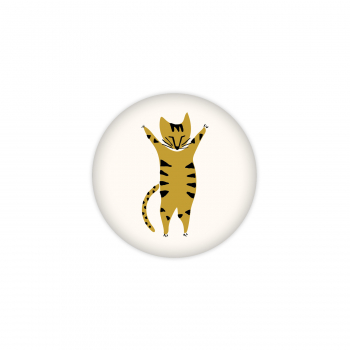 Monsieur Papier - Badge Hello Tiger !