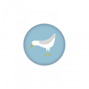 Monsieur Papier - Badge Goéland 2