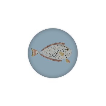 Monsieur Papier - Badge Daurade