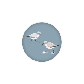 Monsieur Papier - Badge Limicoles