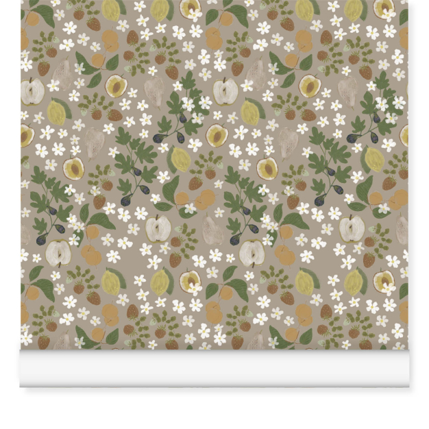 Monsieur Papier - Papier peint Sorbet taupe