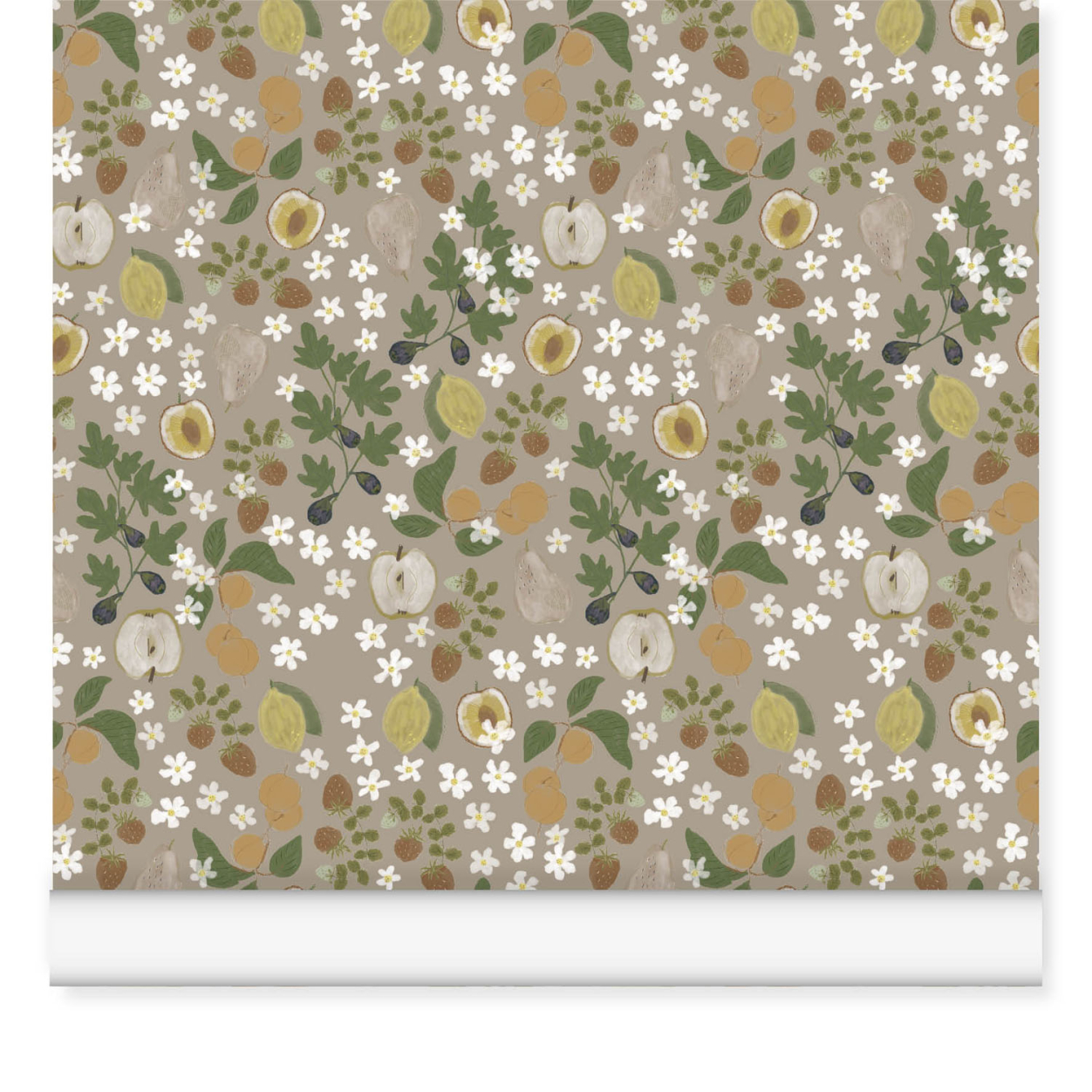 Monsieur Papier - Papier peint Sorbet taupe