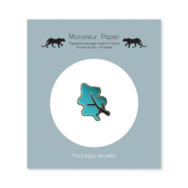Monsieur Papier - Pin's Arbre