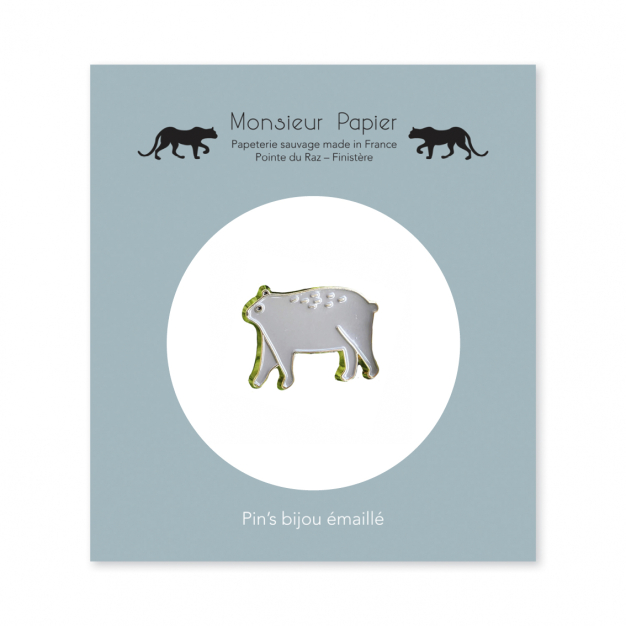 Monsieur Papier - Pin's Orso