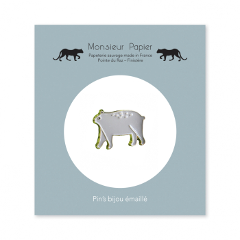 Monsieur Papier - Pin's Orso