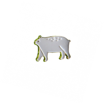 Monsieur Papier - Pin's Orso