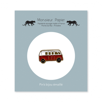Monsieur Papier - Enamel pin Van