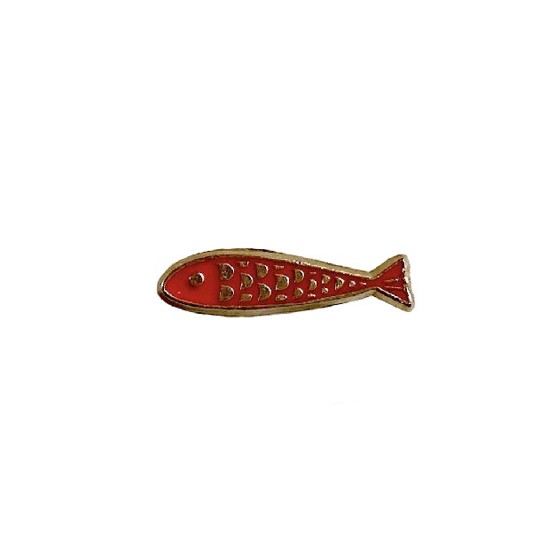 Monsieur Papier - Pin's Sardine