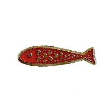 Monsieur Papier - Pin's Sardine