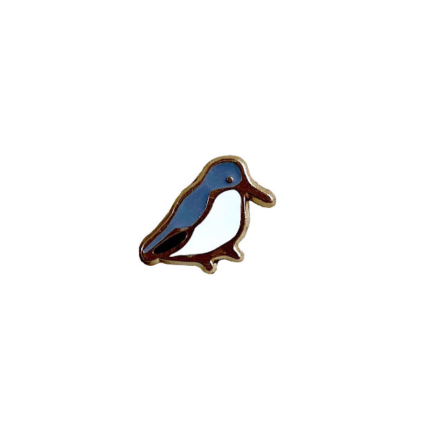 Monsieur Papier - Enamel pin Bécasseau
