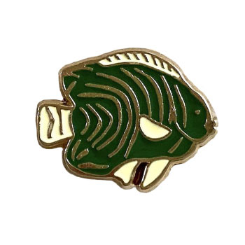 Monsieur Papier - Pin's Poisson