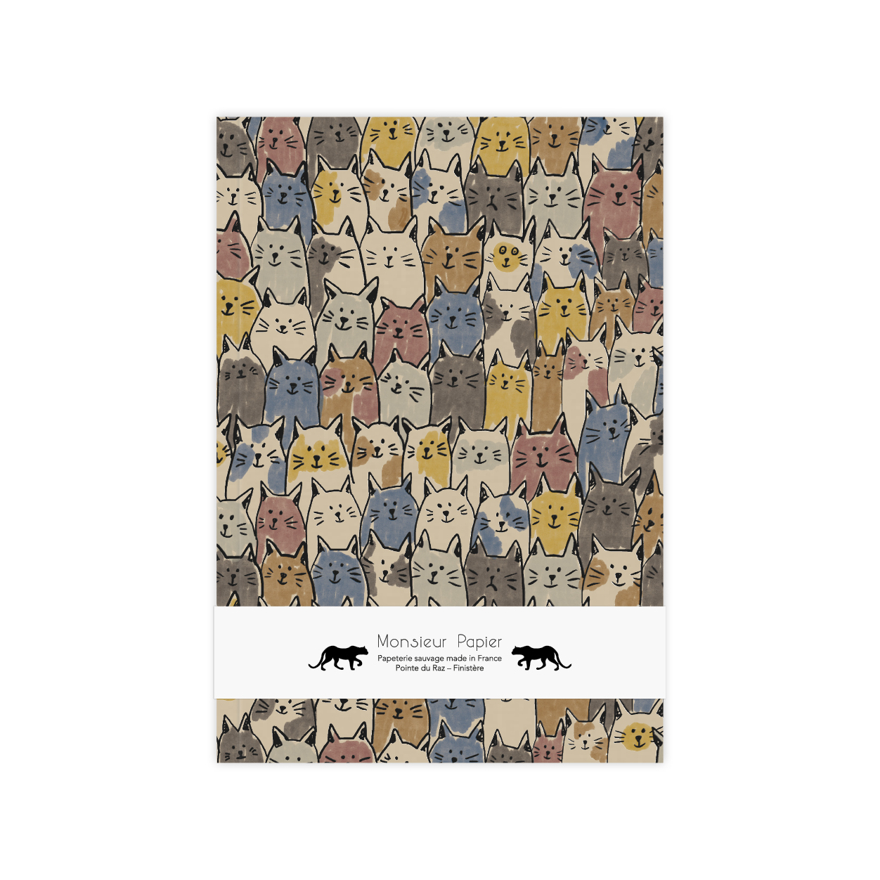 Monsieur Papier - Notebook M Cool Cat