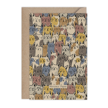 Monsieur Papier - Card Cool Cat