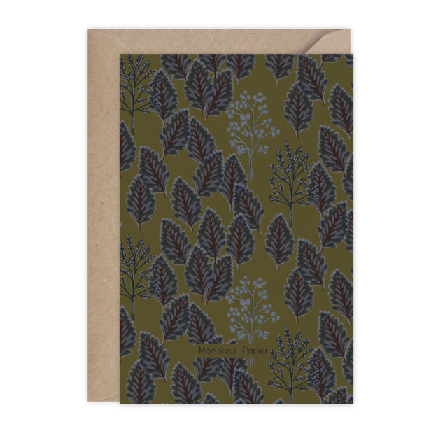 Monsieur Papier - Card Leaves