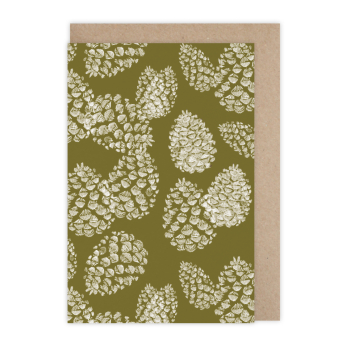 Monsieur Papier - Carte Pinecones