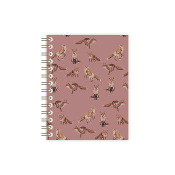 Monsieur Papier - Carnet à spirale Mr Fox