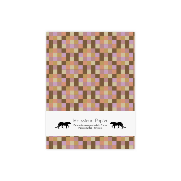 Monsieur Papier - Carnet S Rhubarbe
