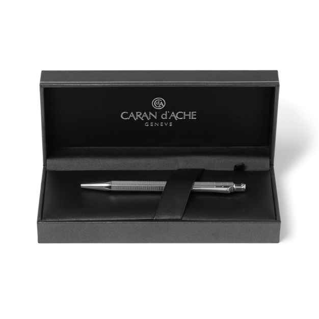 Stylo bille Ecridor Lignes urbaines platiné