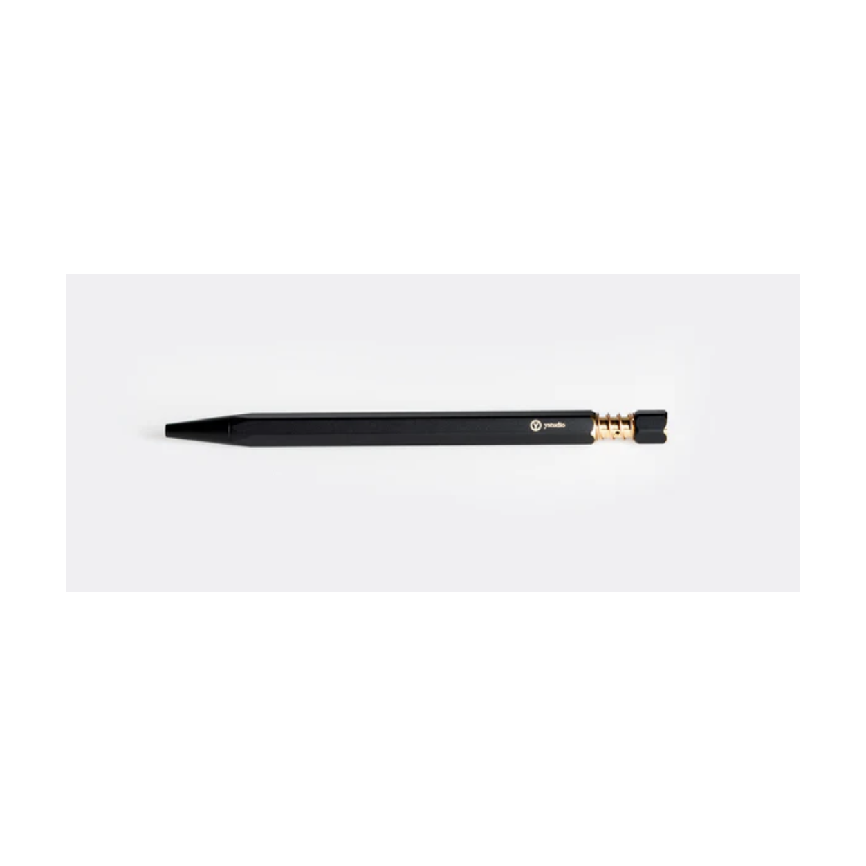 Ballpoint Pen Ystudio black and brass