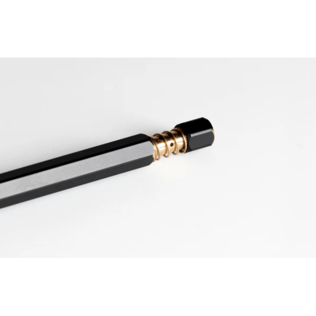 Stylo à bille Ystudio noir et laiton