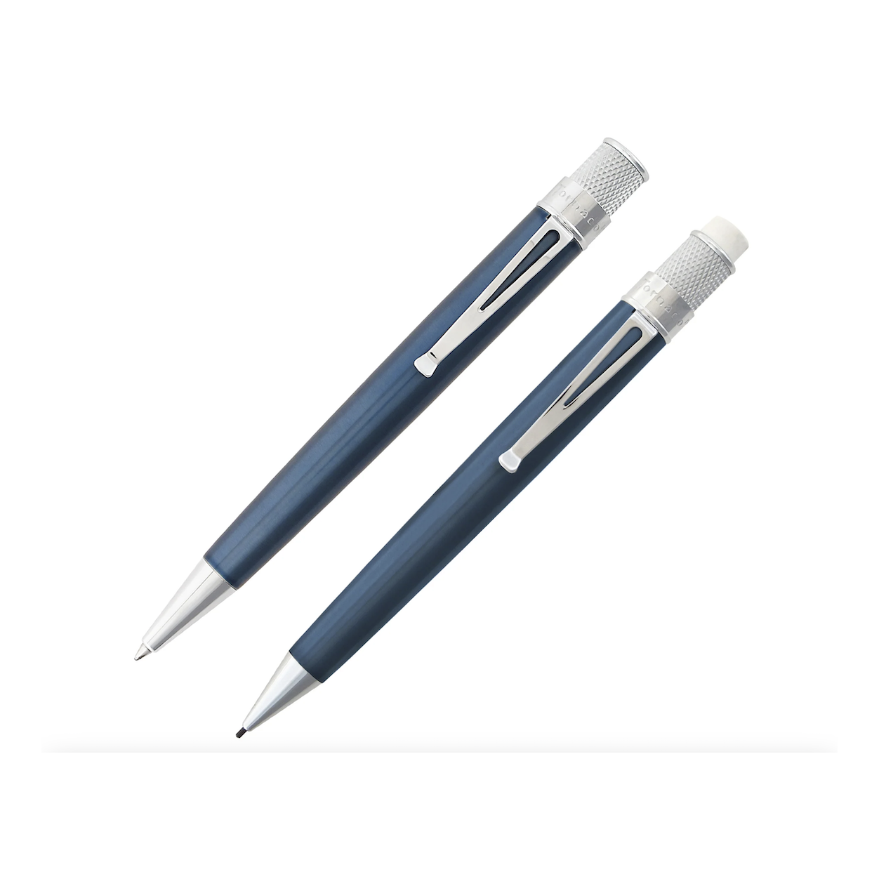 Set of Rollerball and Pencil Retro 51 ice blue