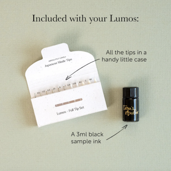 Stylo Tom's Studio Lumos Mini noir mat