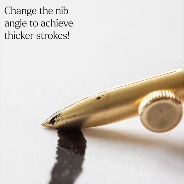 Stylo Tom's Studio One-Dip-Nib plume acier sterling