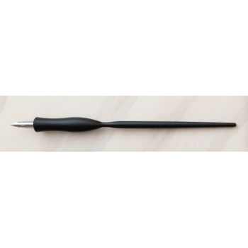 Stylo de calligraphie Tom's Studio Flourish noir droit