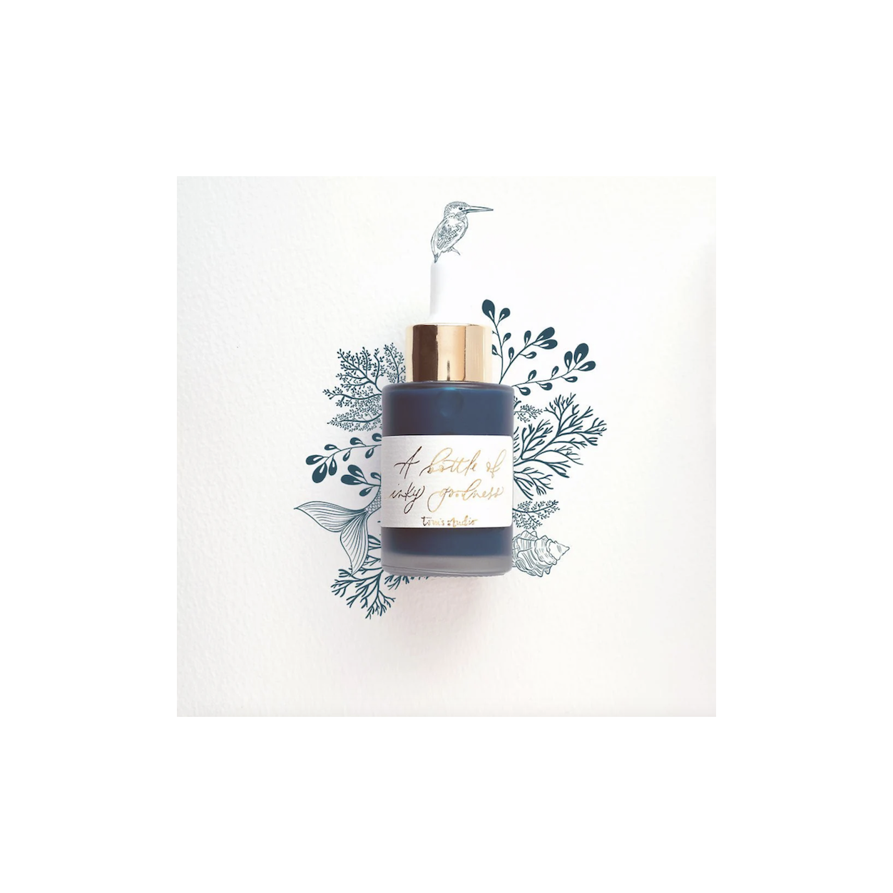 Encre de calligraphie Tom's Studio Bleu sarcelle