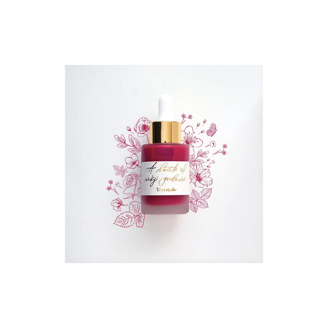 Encre de calligraphie Tom's Studio Rose vif
