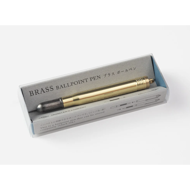 Brass Ballpoint Pen Traveler's Company