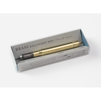 Brass Ballpoint Pen Traveler's Company