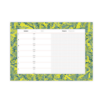 Monsieur Papier - Weekly planner Fougère