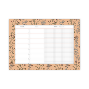 Monsieur Papier - Weekly planner Rhume des foins