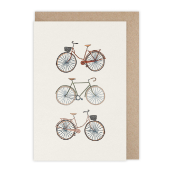 Monsieur Papier - Carte À bicyclette